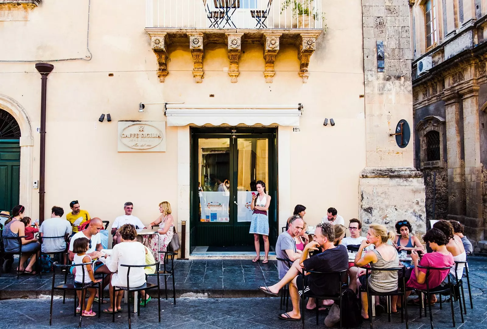 Caffè Sicilia id-dar ta' Corrado Assenza f'Noto