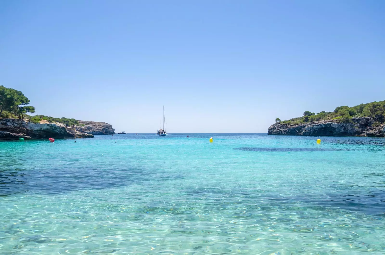 Cala Turqueta em Minorca