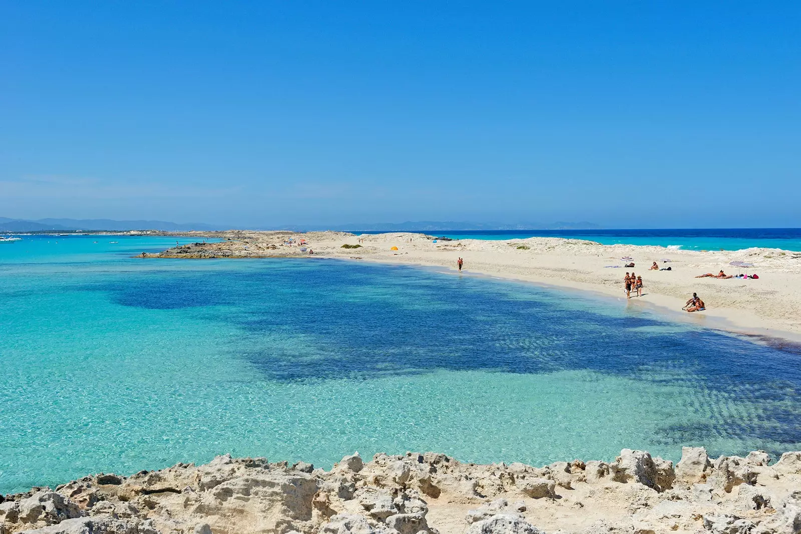 Ses Illetes Formentera биздин окурмандар боюнча Испаниянын мыкты пляж