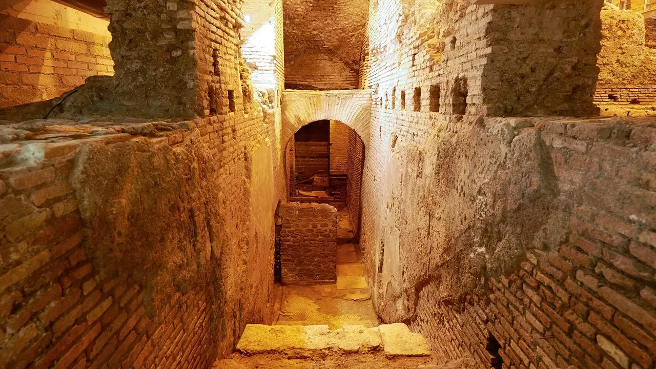 Vicus Caprarius, arheološko nalazište skriveno ispod područja Fontana di Trevi