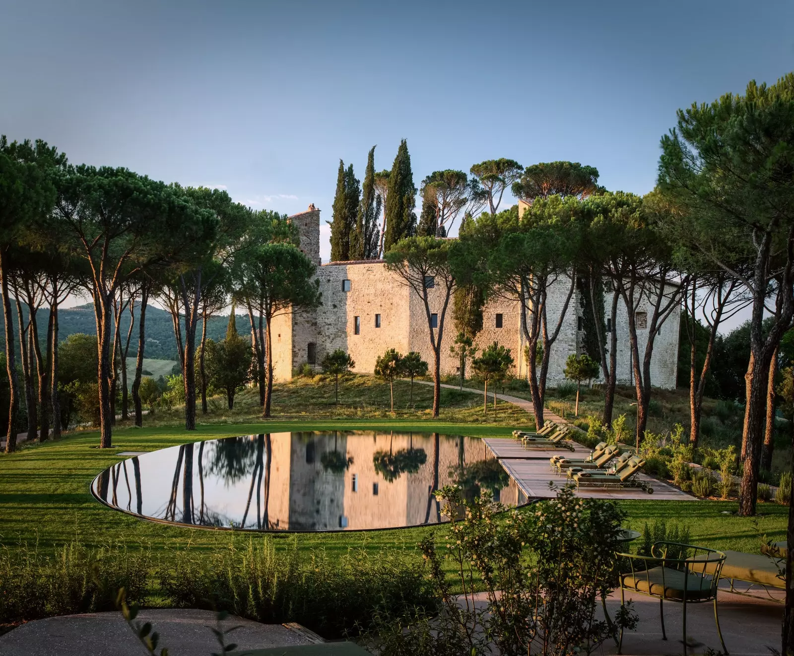 Castello di Reschio İtaliya.