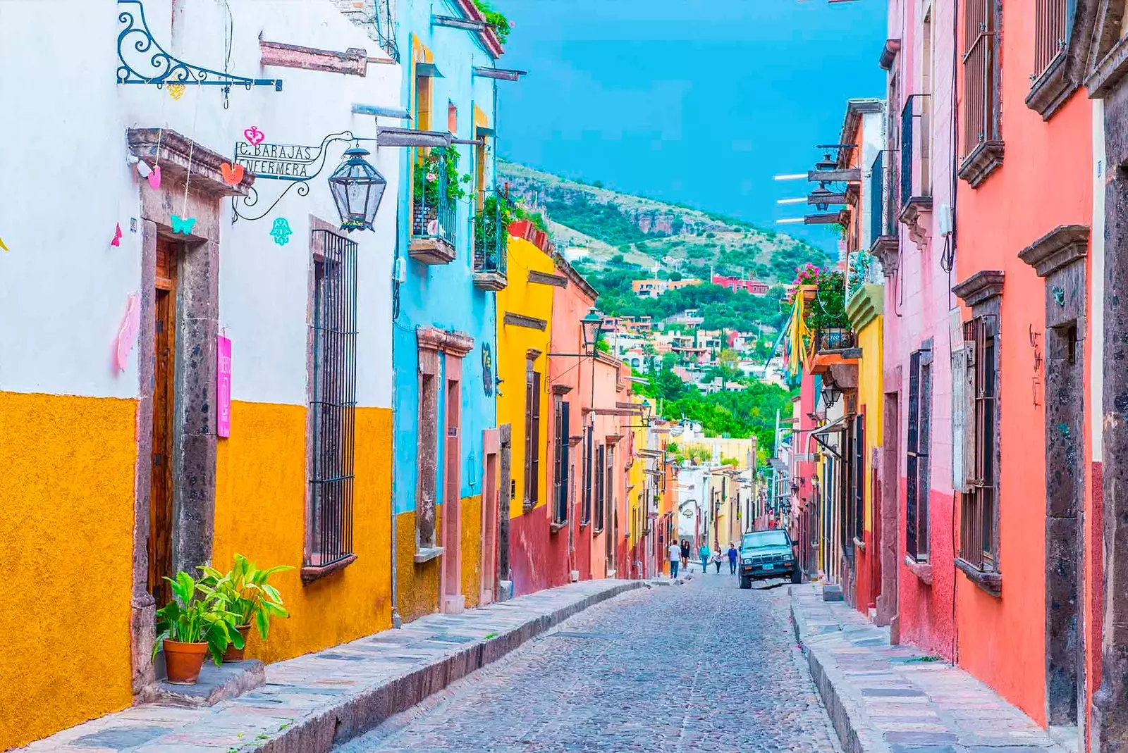 Lose yourself in its colored streets