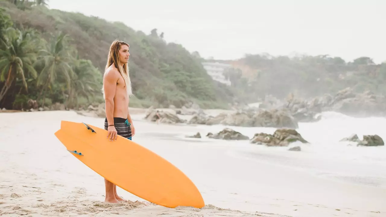 Surfen mat de Profien zu Puerto Escondido