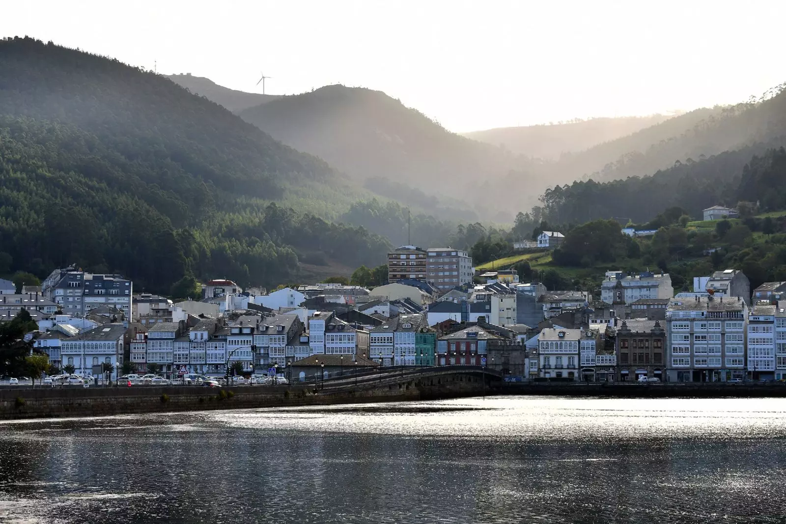 Panoramablick auf Viveiro