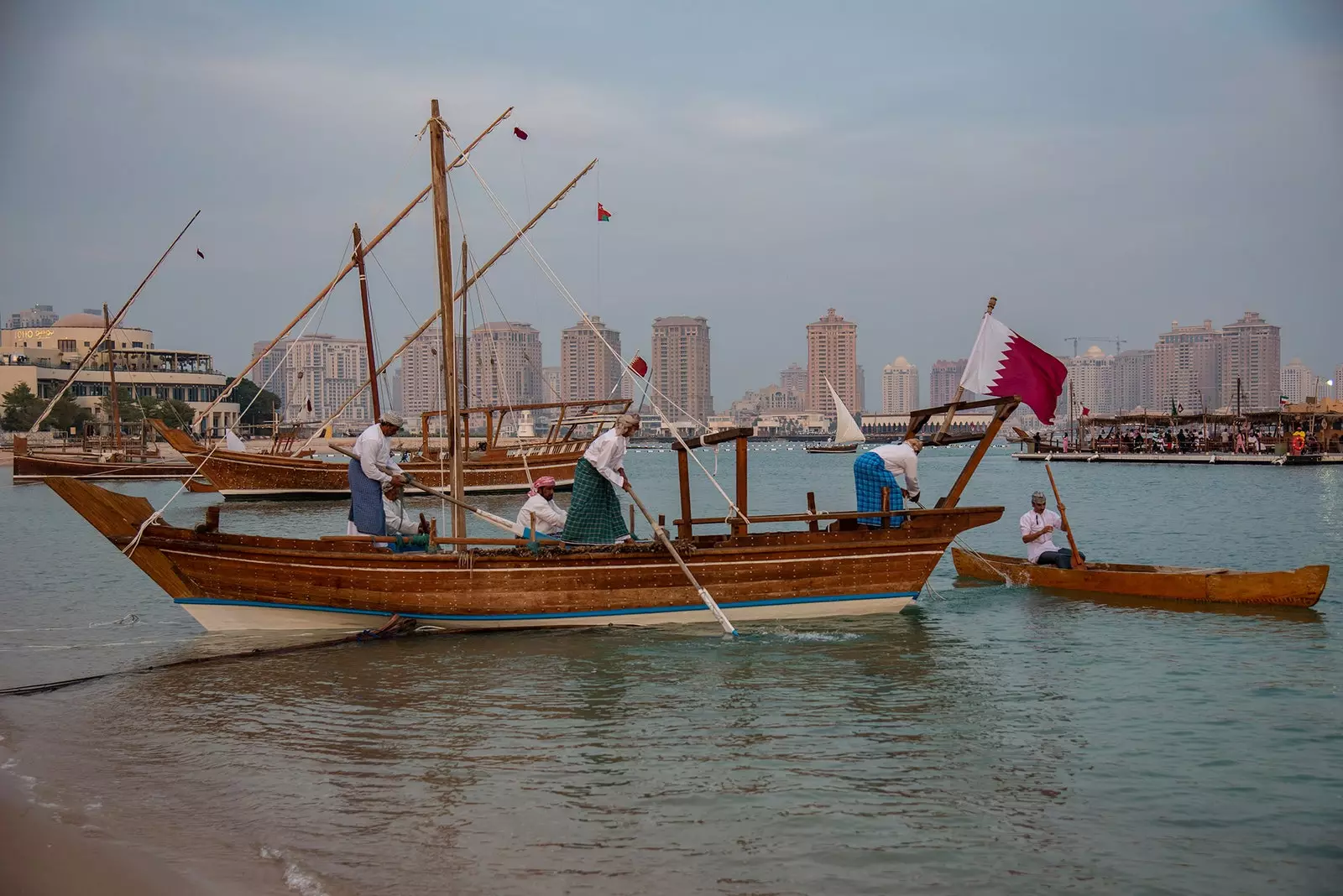 FESTIVAL DE DHOW DA VILA CULTURAL DE KATARA DOHA