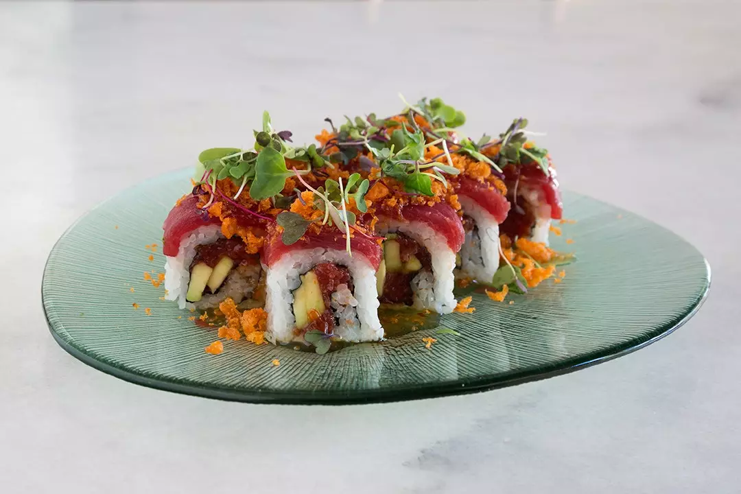 Broodje Crunchy Spicy uit L.A. Sushi