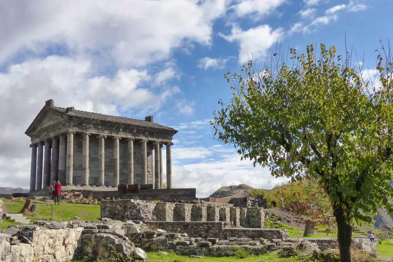 garni tempel i armenien