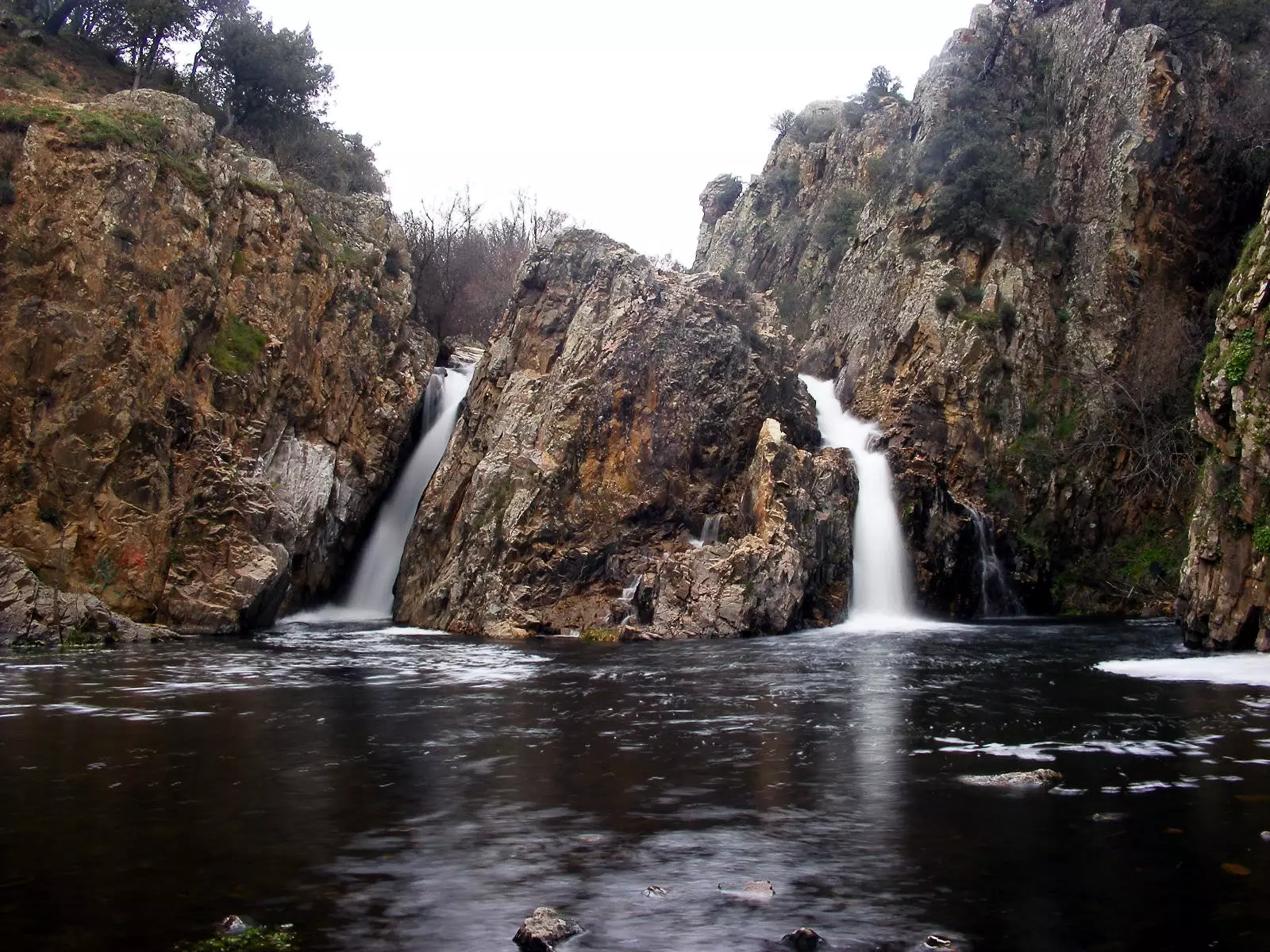 Charco del Hervidero vandfaldet