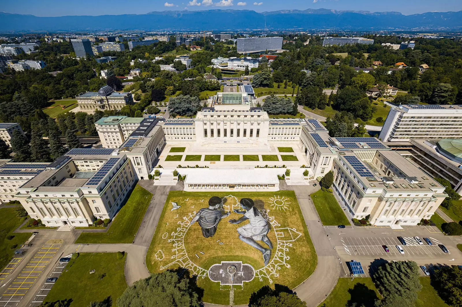 Прогресстегі әлем Женевадағы Сайпе араласуы Швейцария