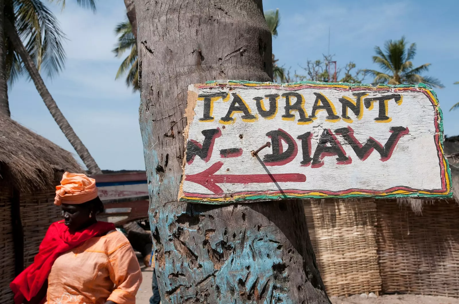 Carabane kisiwa cha Senegal ambapo wakati umesimama