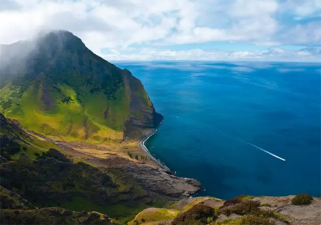 Perspectief van Robinson Crusoe Island