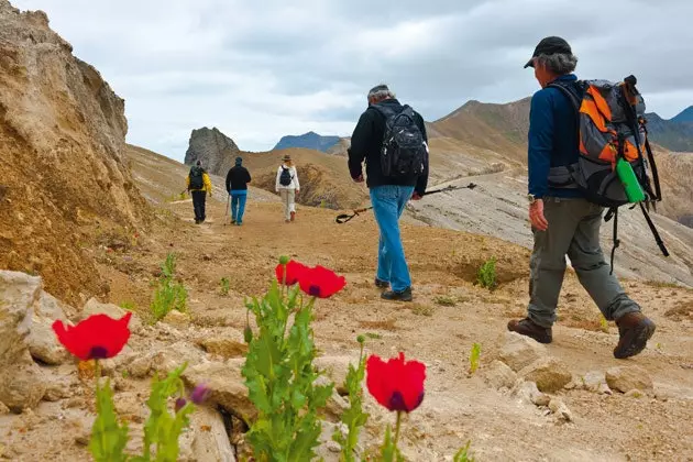 Gevarieerd landschap op Robinson Crusoe Island