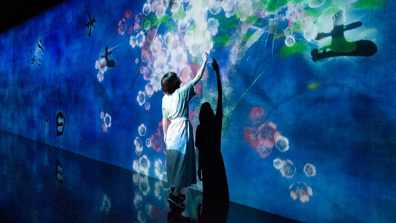 An immersive exhibition to 'have touch' with nature