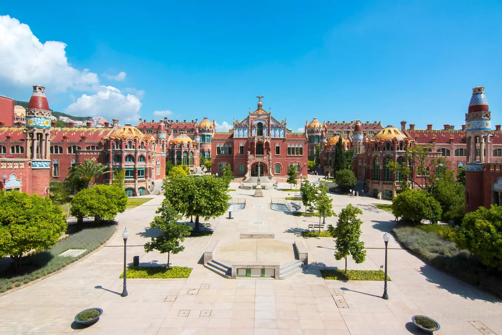 Sant Pau Modernist Enclosure.