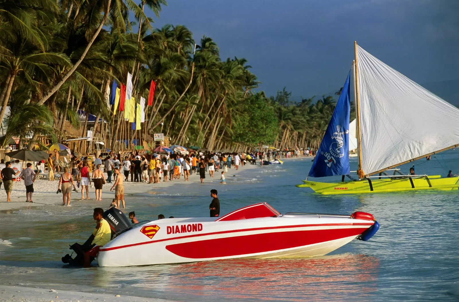 Au revoir à Boracay touristique.