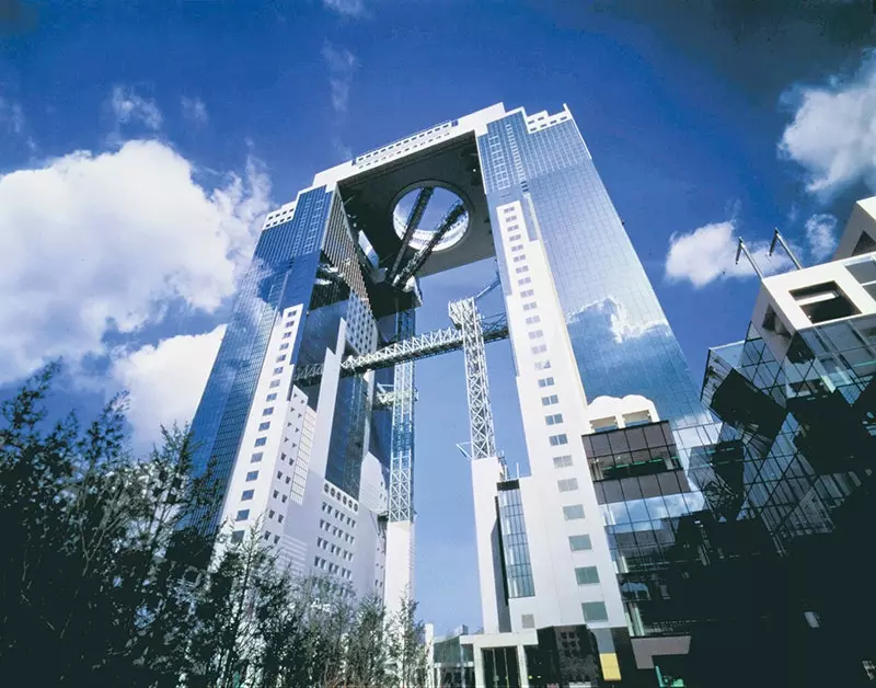 Instagramininkų pagunda Umeda Sky Building