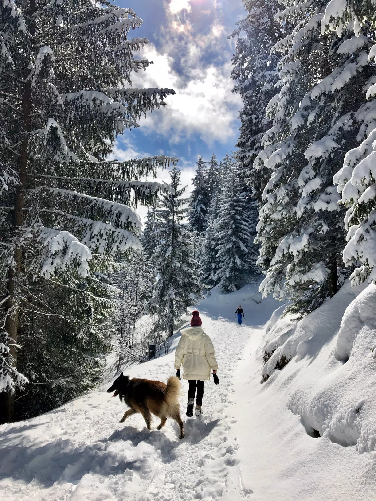 Ein Spaziergang durch Courchevel?Natürlich!