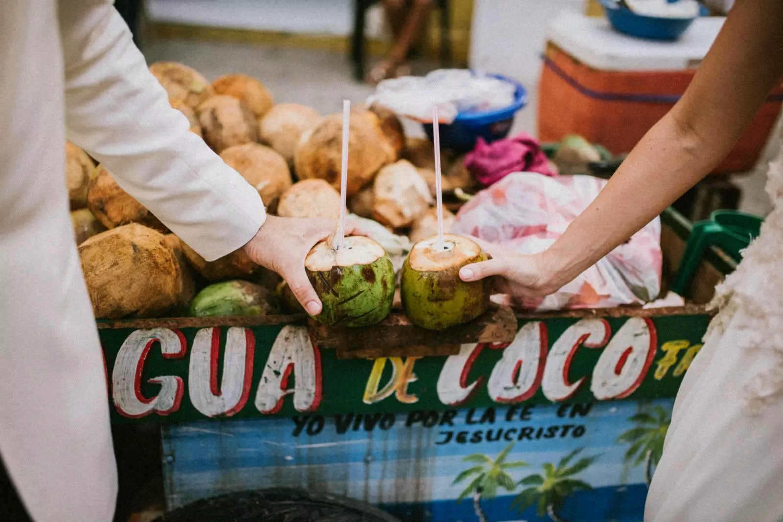 Nunta lui Samar și Angel în Cartagena de Indias.