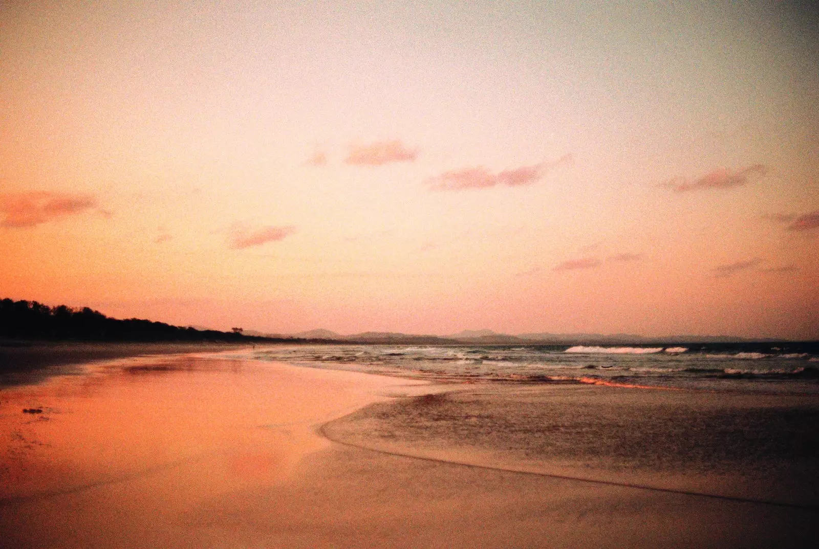 Belongil Beach i Byron Bay