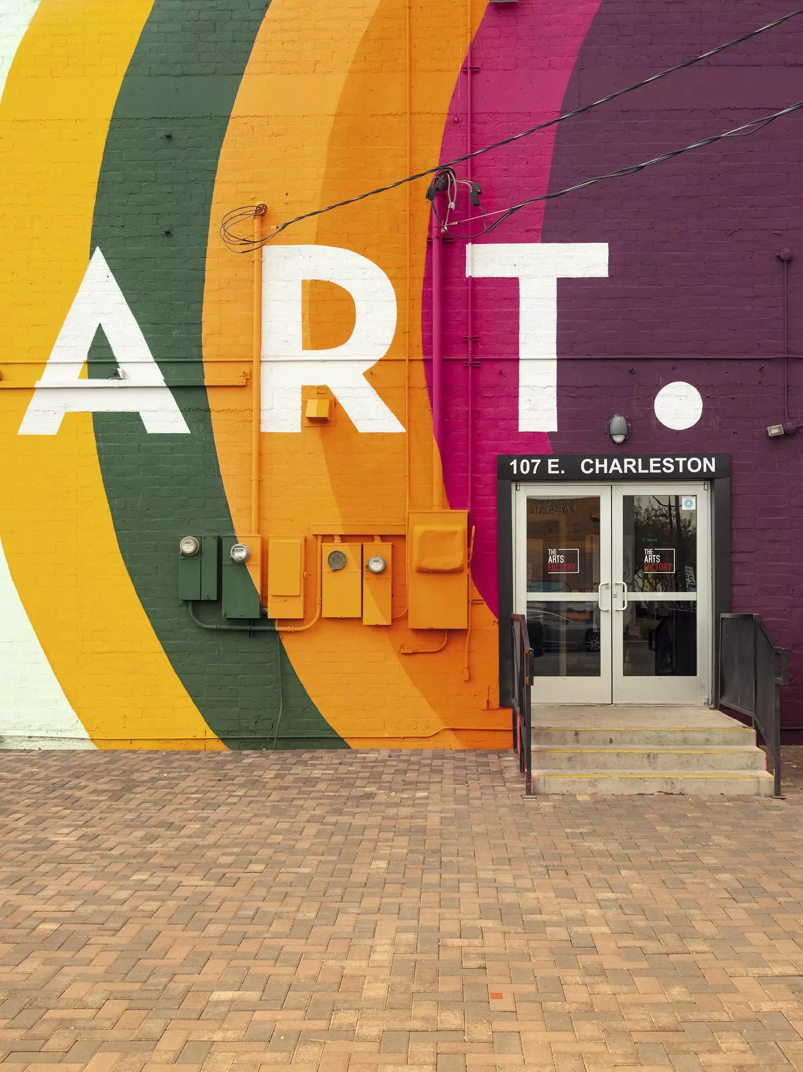 Les coins colorés du quartier des arts