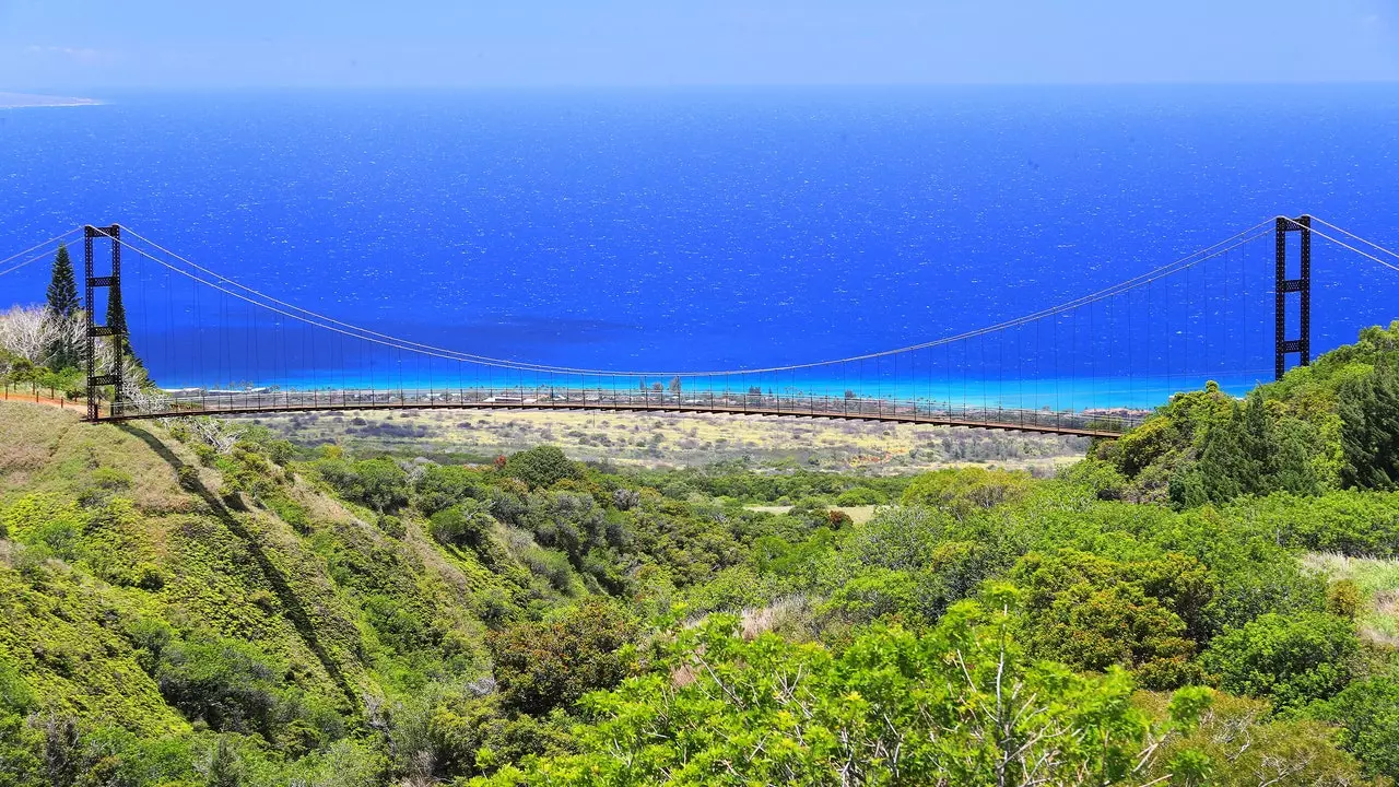 Jiftaħ l-itwal pont sospensjoni tal-Hawaii