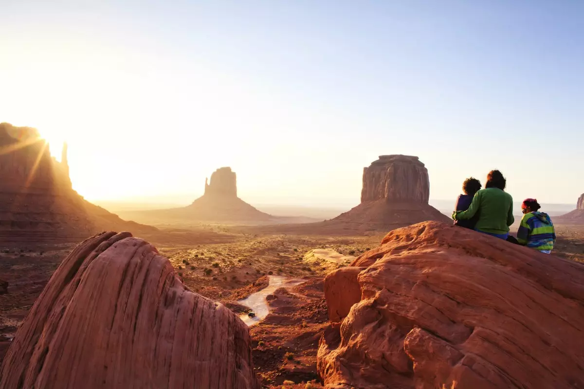 Zlato v Monument Valley