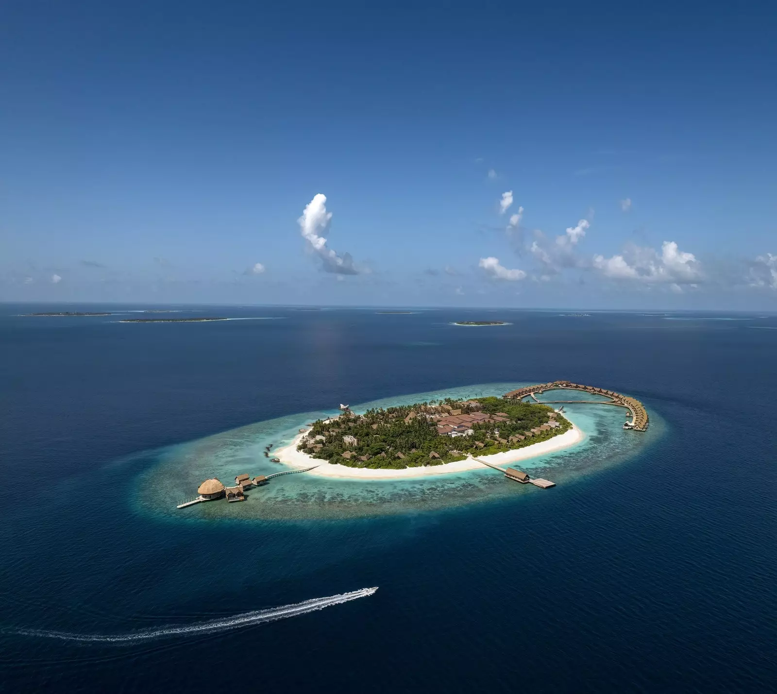 Quần đảo Bodufushi Maldives.