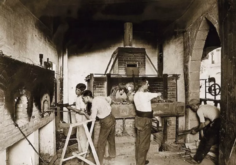 Foto histórica de Gordiola em Algaida.