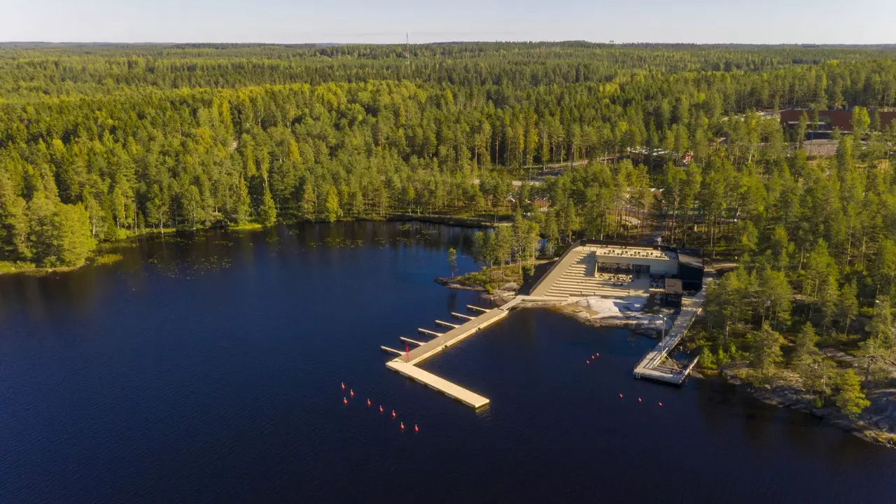 I badstuen og med utsikt over naturen: Finland lanserer et velværesenter