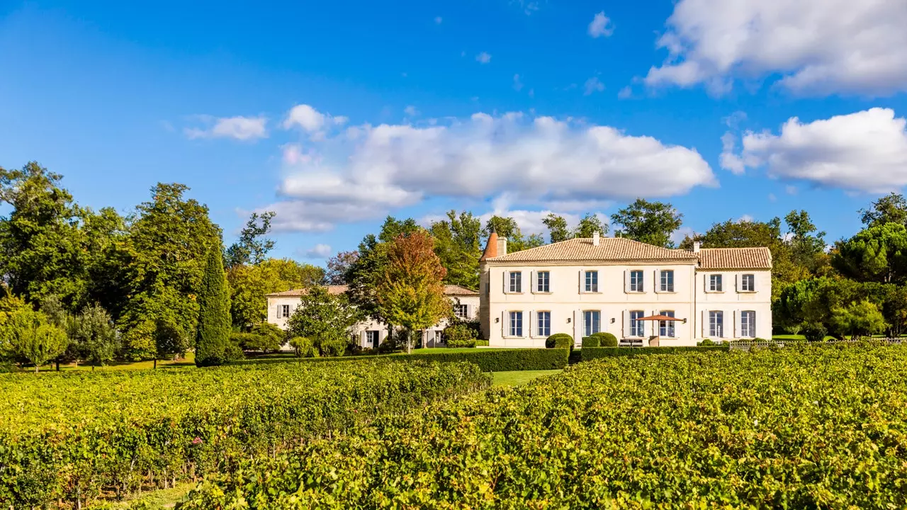 En nohaltegt Château zu Bordeaux: Troplong Mondot