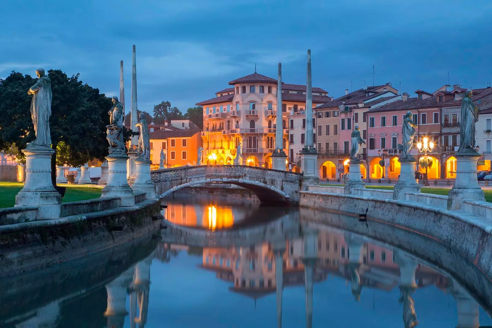 Prato da Valle, najvýznamnejšie námestie v Padove