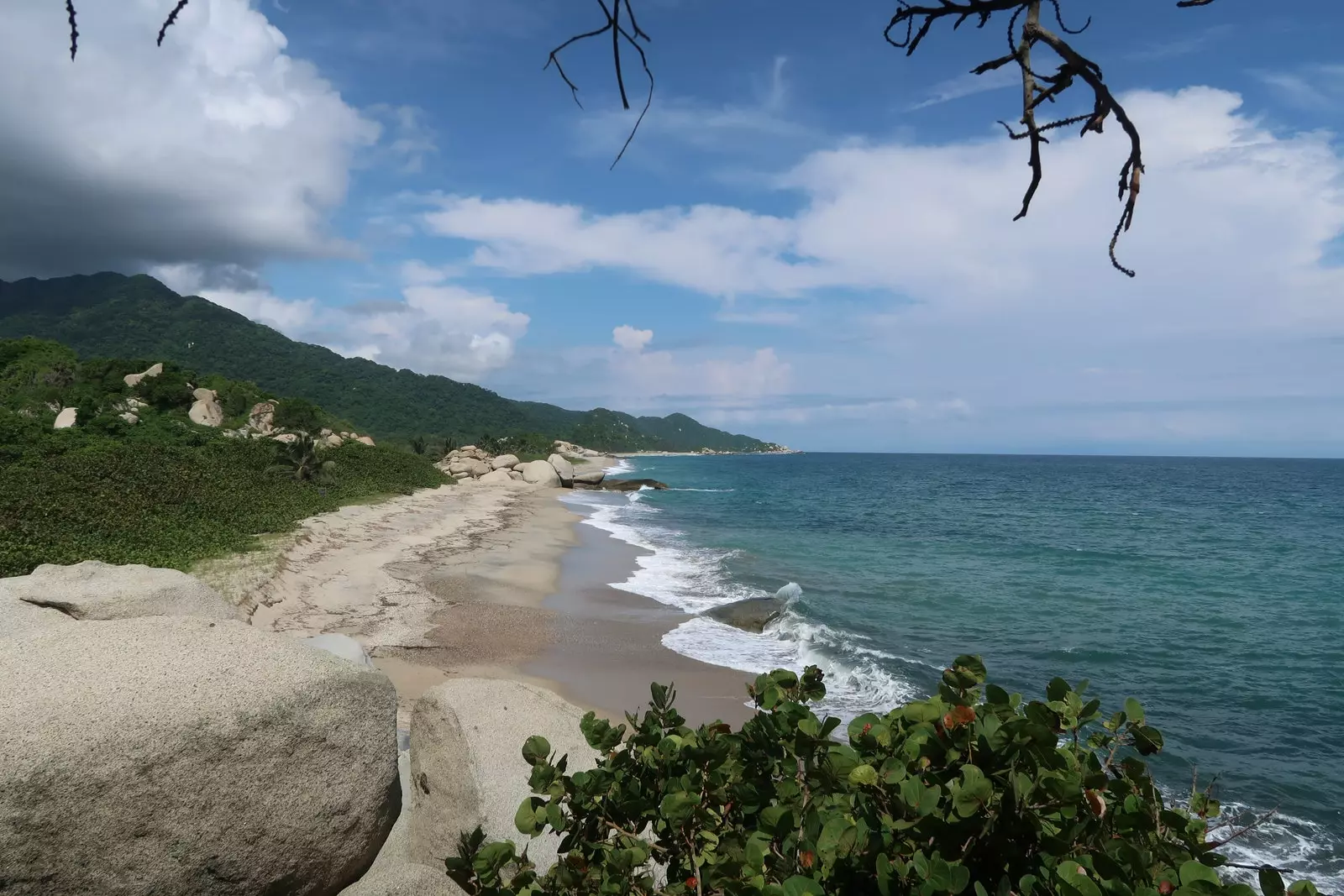 pantai Tayrona.