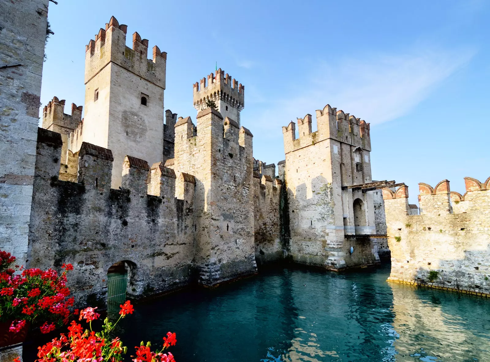 Rocca Scaligera is one of the best preserved fortifications in all of Italy.