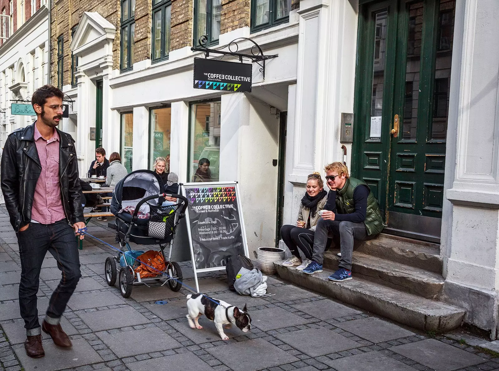 Jægersborggade, la rue de Copenhague avec le plus de 