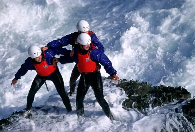 Coasteering the sport of this summer