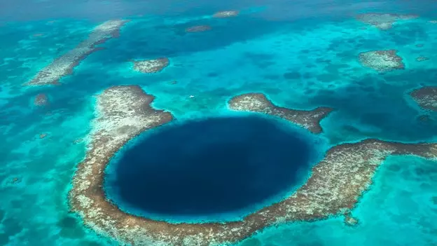 amérique centrale sous l'eau