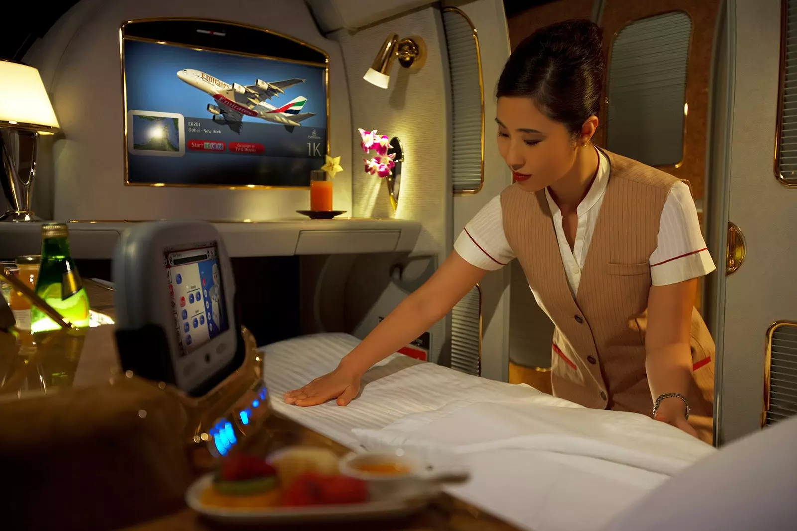 Emirates suites tal-ewwel klassi