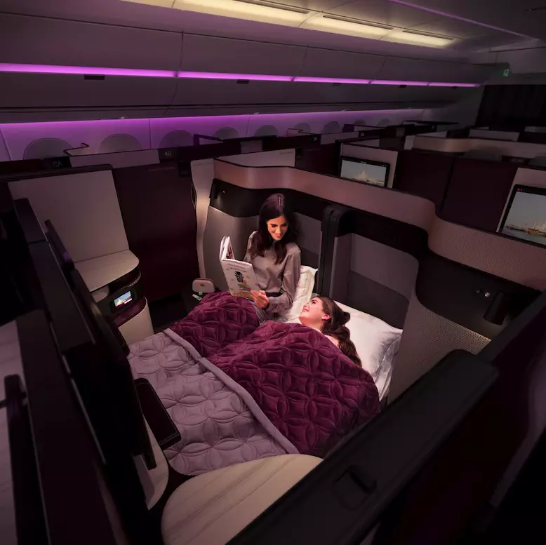 Q-suite e Qatar Airways