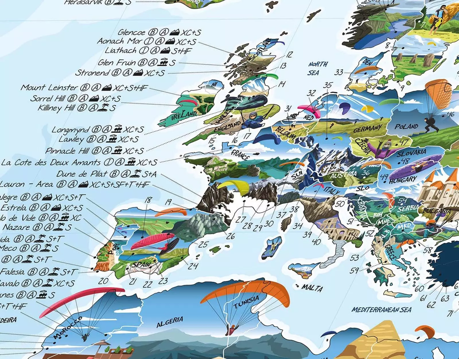 Paraglidingkartet er den siste generasjonen av Awesome Maps