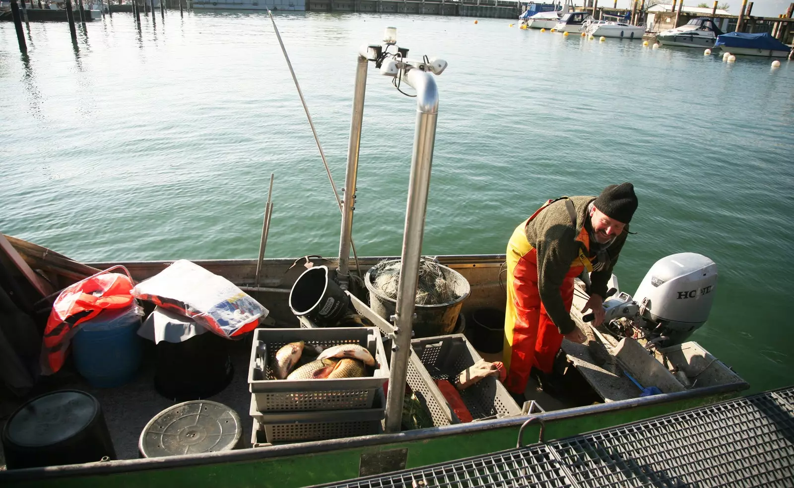 Le pêcheur Paul Katterloher