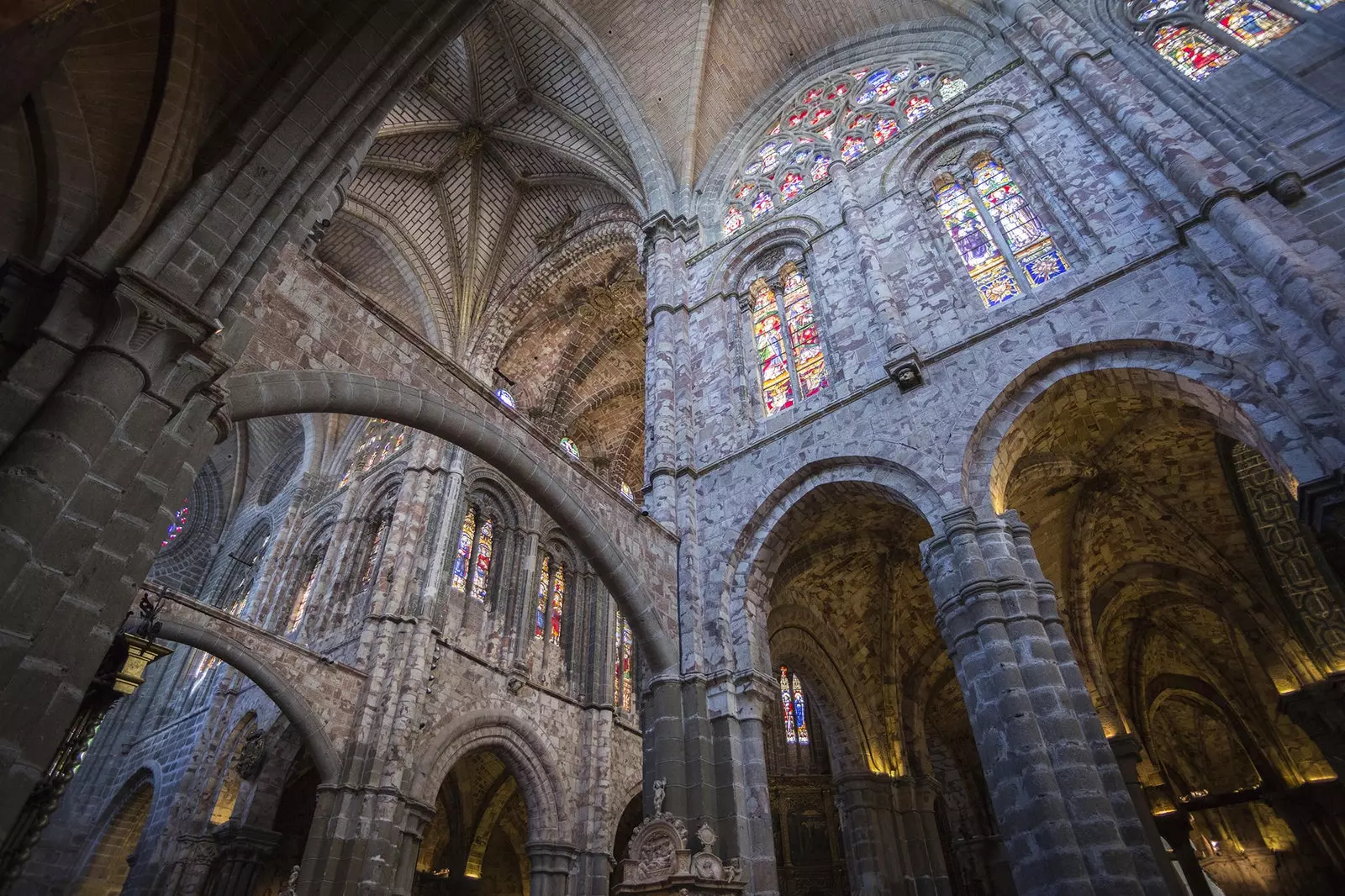 Interieur van de kathedraal van Avila