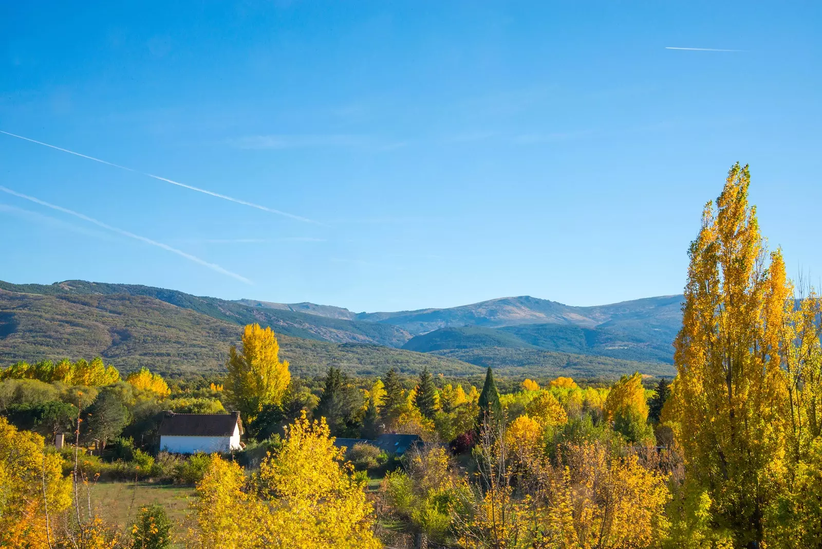 Sierra de Guadarrama v Rascafría