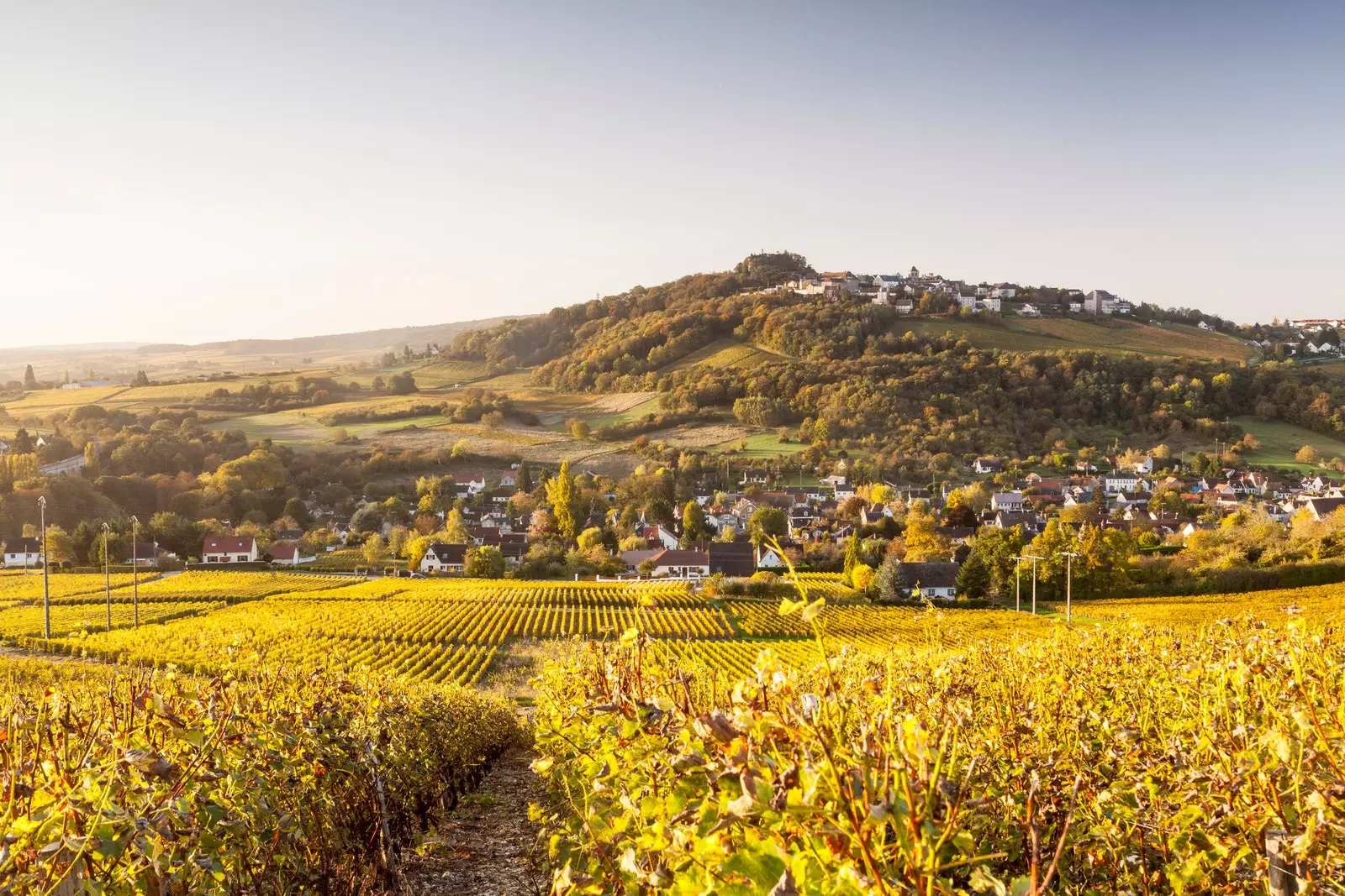 Sancerre je v údolí Loiry prohlášeno za světové dědictví.