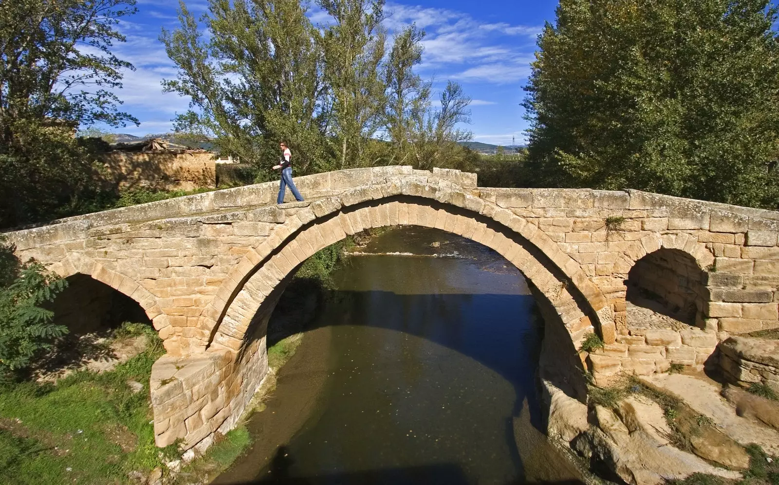 The Roman bridge of Cihuri.