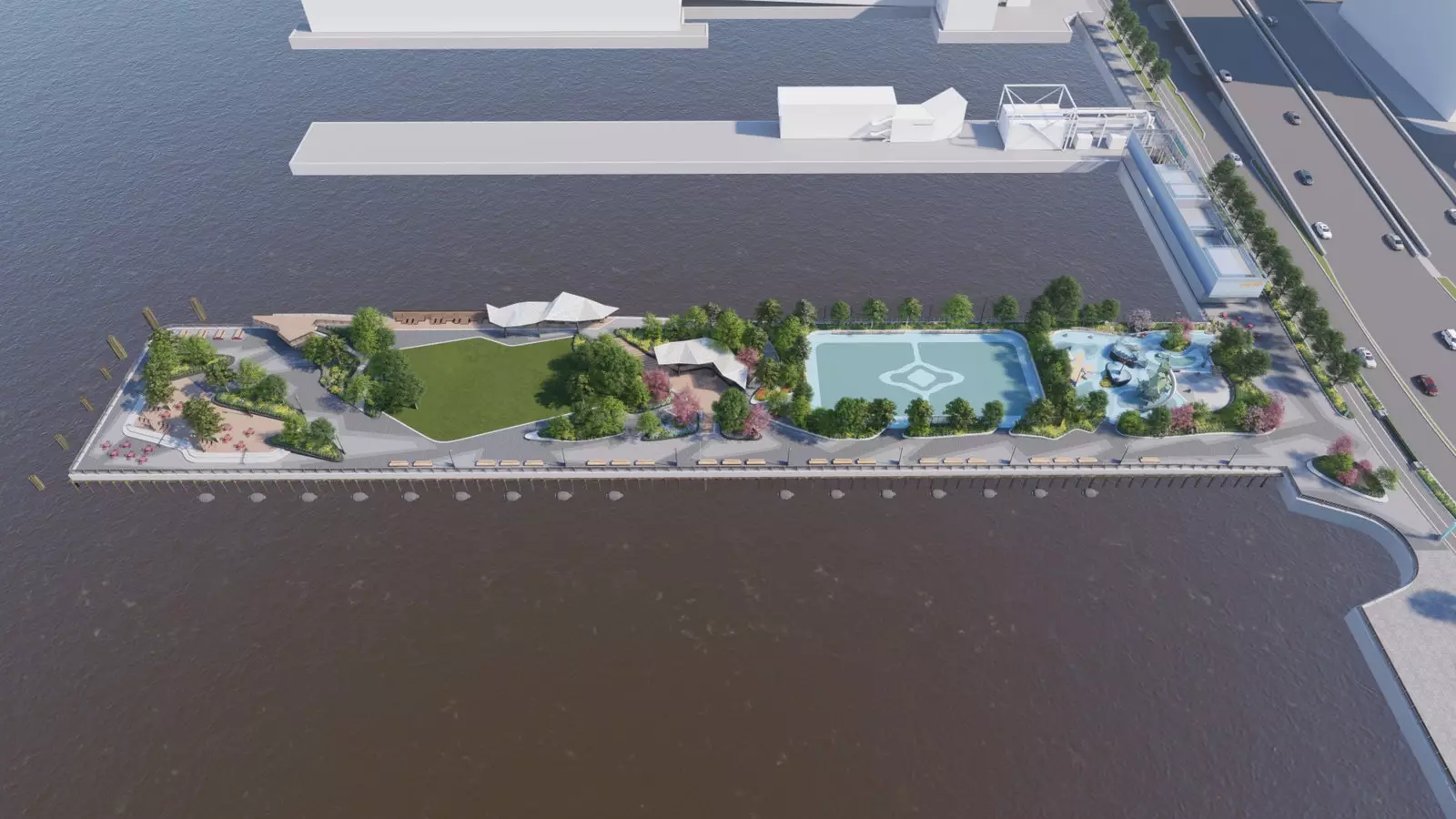 Pier 97 Projet fir 2023 New York opzemaachen