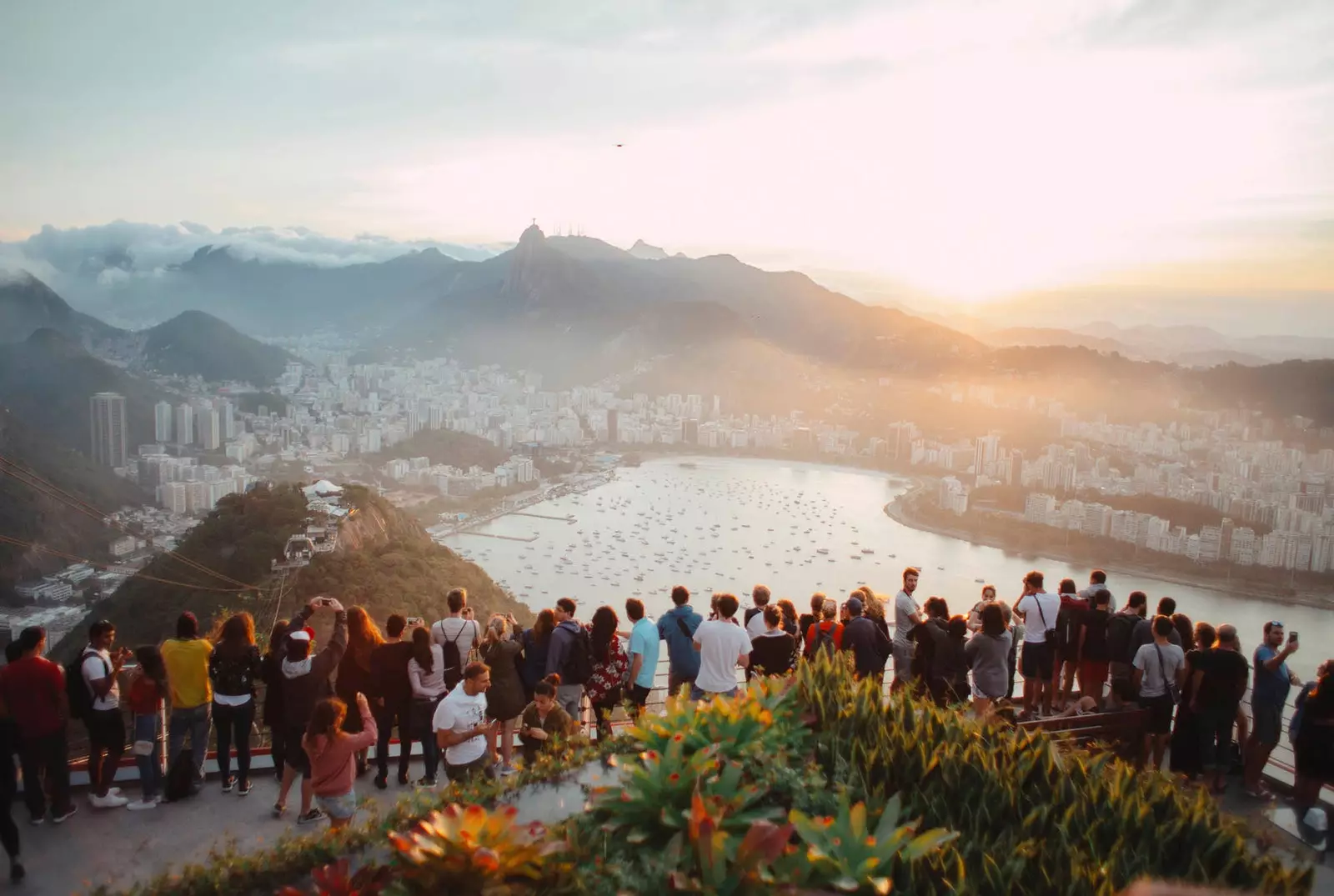 Turister i Rio de Janeiro