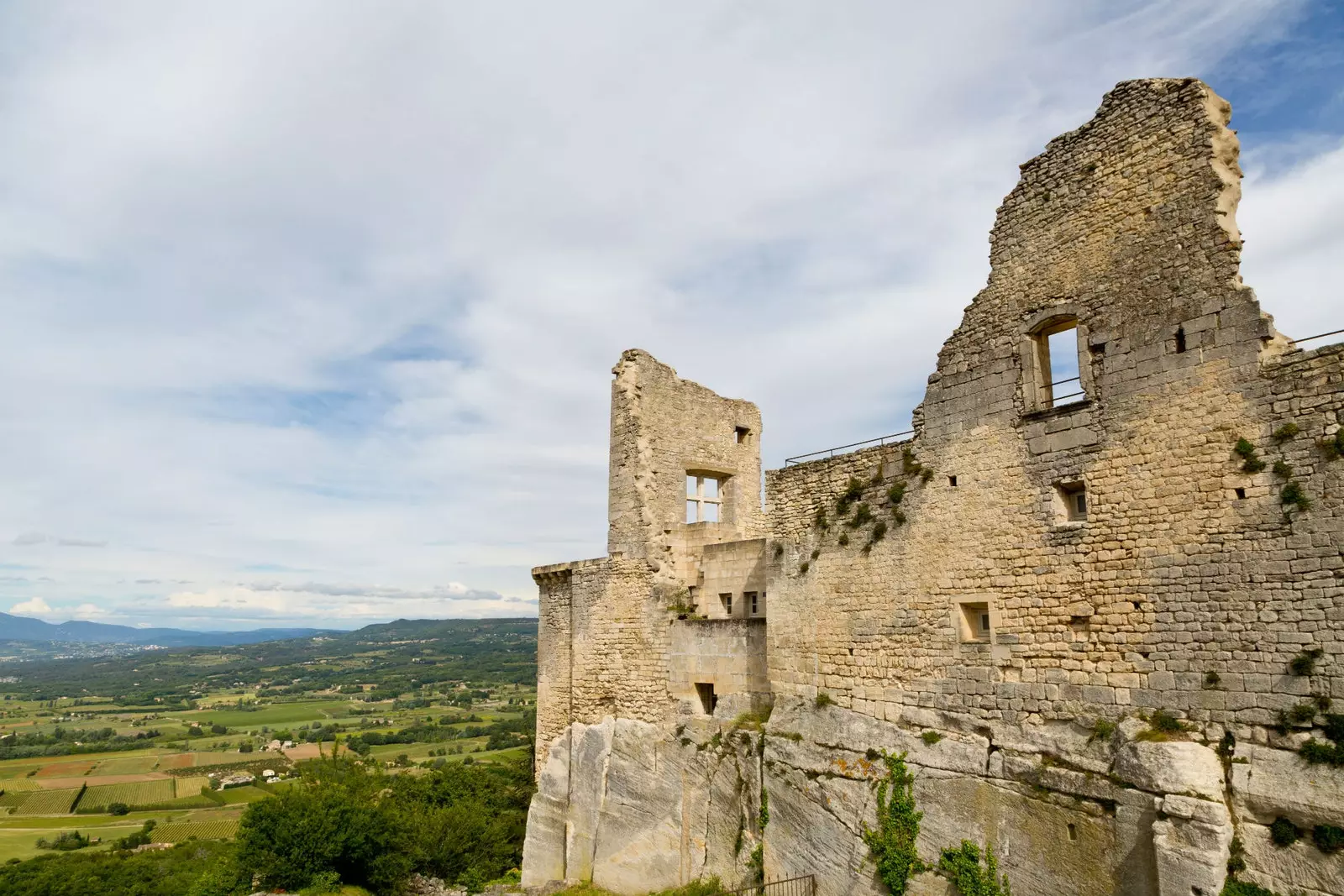 The ruined castle of Sade