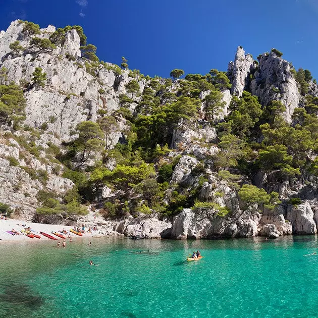 Les Calanques ir jų „įmantrios“ įlankos