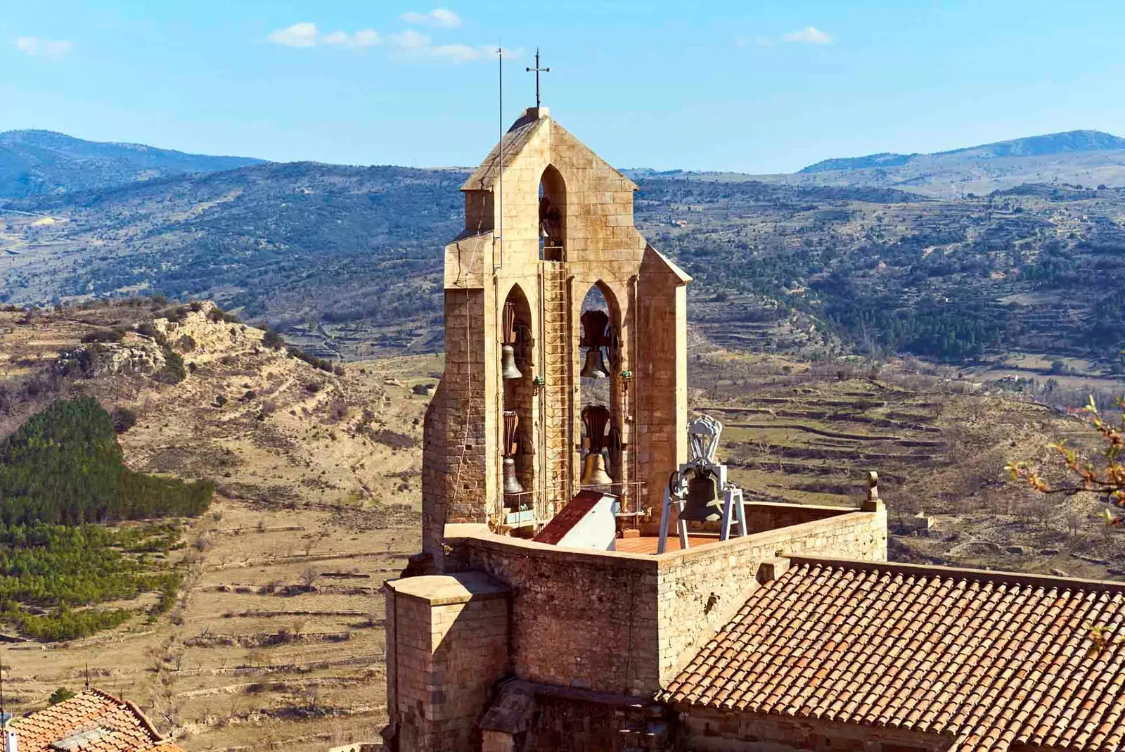 εκκλησιαστικός πύργος στη Μορέλα