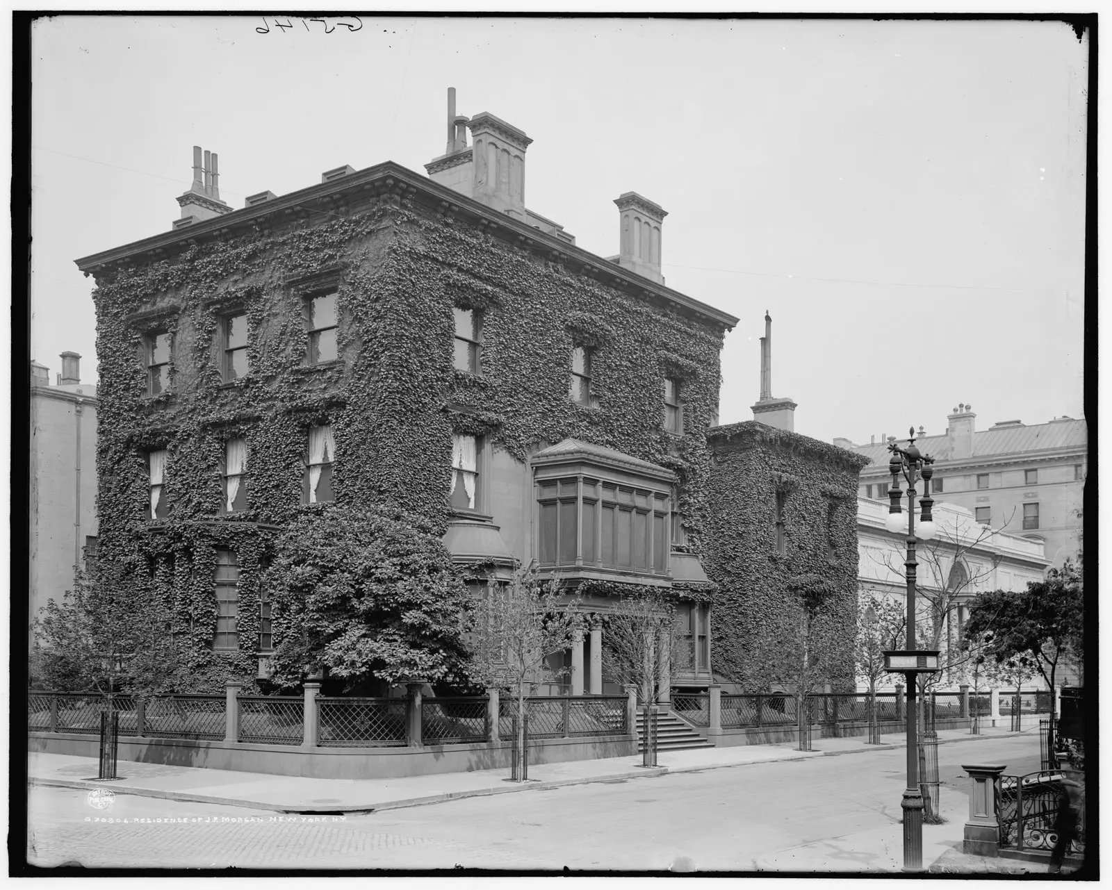 J P Morgan House 1910 New York.